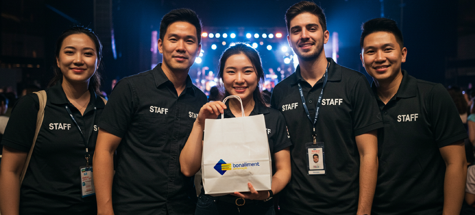 Staff - Shows e Eventos Kit Lanche
